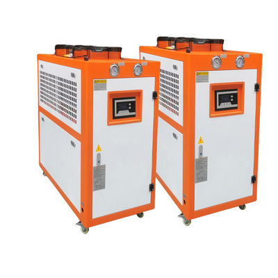 2HP वाणिज्यिक वायु शीतलन शीतलक माइक्रोप्रोसेसर छोटे औद्योगिक पानी शीतलक