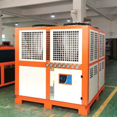 पीएलसी माइक्रो कंप्यूटर नियंत्रण के साथ 66HP औद्योगिक एयर चिलर R404A