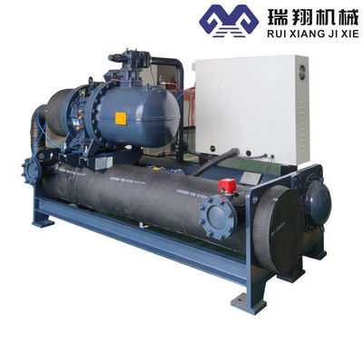 380-415V वाटर कूल्ड स्क्रू चिलर 52.5kw कंप्रेसर 20-35°C कूलिंग वाटर इनलेट तापमान