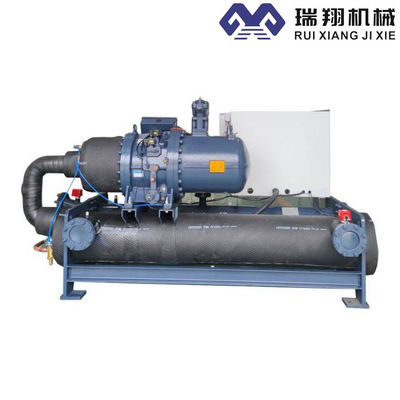 प्लास्टिक मोल्डिंग रासायनिक प्रसंस्करण के लिए 200HP पानी ठंडा पेंच चिलर औद्योगिक प्रणाली