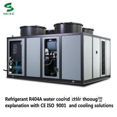 Refrigerant R404A water cooled chiller working principle thorough explanation with CE ISO9001 certifications supporting and cooling solutions